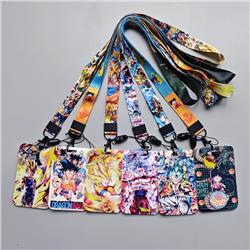 Dragon ball anime lanyard phonestrap7*11cm price for 10 pcs