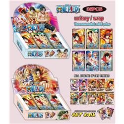 One Piece anime card 36pcs