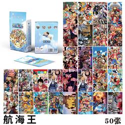 One Piece anime lomo cards price for a set of 50 pcs