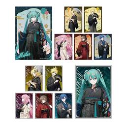 Hatsune Miku anime card 12 pcs a set