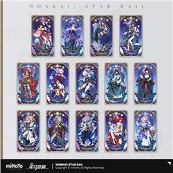 Honkai: Star Rail anime laser ticket 14pcs a set