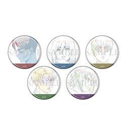 Attack on Titan anime pin 5pcs a set