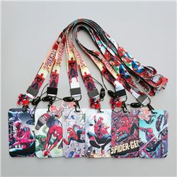 spider man anime lanyard phonestrap7*11cm price for 10 pcs