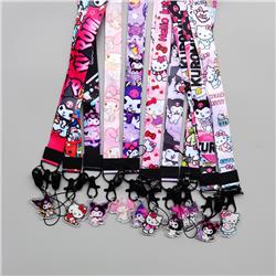 Kuromi anime lanyard phonestrap