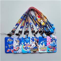 Sonic anime lanyard phonestrap7*11cm price for 10 pcs