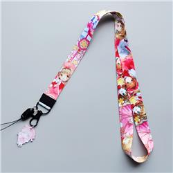 card captor sakura anime lanyard phonestrap