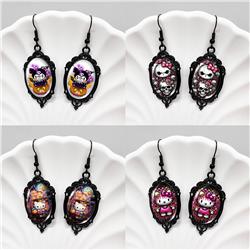 Kuromi anime earring