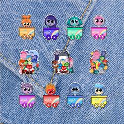 Inside out anime pin