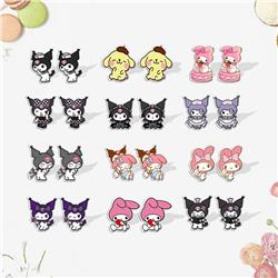 Kuromi anime earring