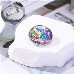 Inside out anime pin