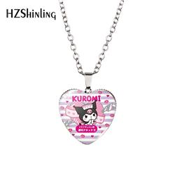 Kuromi anime necklace