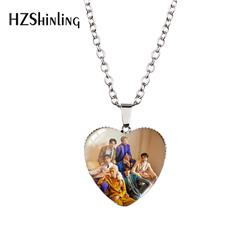 BTS anime necklace