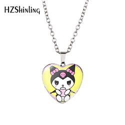 Kuromi anime necklace