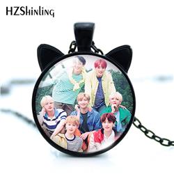 BTS anime necklace