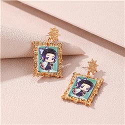 Demon slayer kimets anime earring