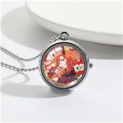 Bungo Stray Dogs anime rotating pocket watch