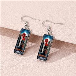 spider man anime earring