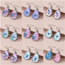 stitch anime earring