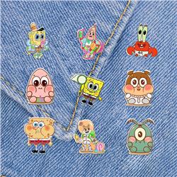 SpongeBob anime pin