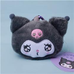 Kuromi anime Plush bag