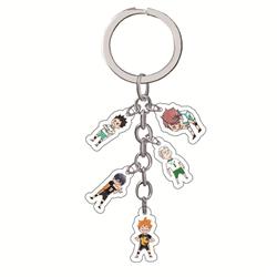 Haikyuu anime keychain