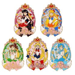 Sailor Moon Crystal anime pin  55*35*2mm