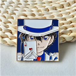 Detective Conan anime pin 45*45*2mm