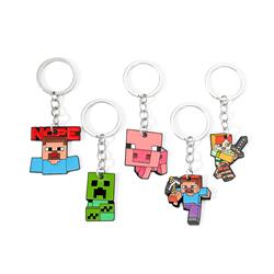 Minecraft anime keychain