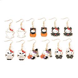 Kuromi anime earring