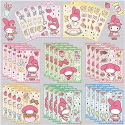 Kuromi anime DIY sticker price for 8pcs