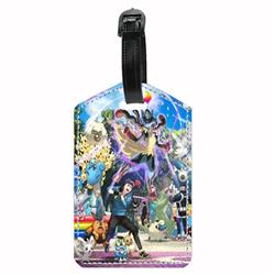 Pokemon anime travel suitcase tag