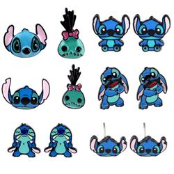 stitch anime earring