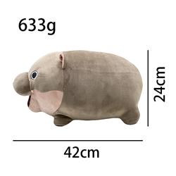 moo deng plush doll 24cm