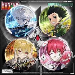 HunterX Hunter anime pin