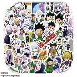 HunterX Hunter anime waterproof stickers (50pcs a set)