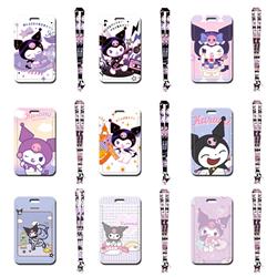 Kuromi anime lanyard phonestrap7*11cm price for 10 pcs