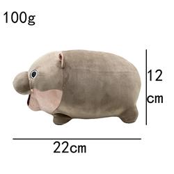 moo deng plush doll 12cm