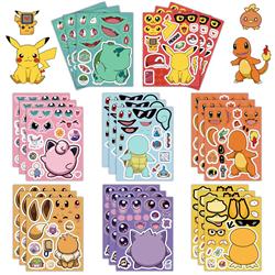 Pokemon anime DIY sticker price for 8pcs