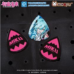 Hatsune Miku anime guitar pick 3 pcs a set