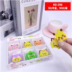 Pokemon anime eraser 30pcs a set