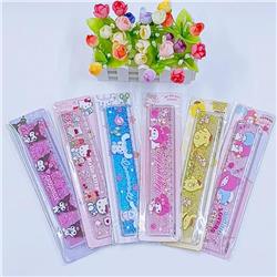 Kuromi anime ruler 20cm 24pcs a set