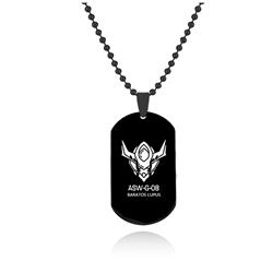 Gundam anime necklace