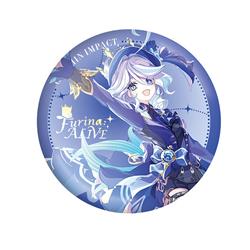 Genshin Impact anime pin 75mm