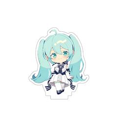 Hatsune Miku anime standing plate