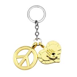 JoJos Bizarre Adventure anime keychain