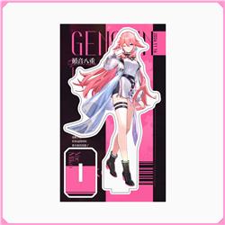 Genshin Impact anime standing plate