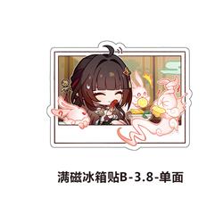 Honkai: Star Rail anime refrigerator magnet