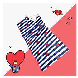 BTS anime towel 74.5*36cm