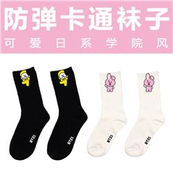 BTS anime socks