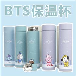 BTS anime vacuum cup